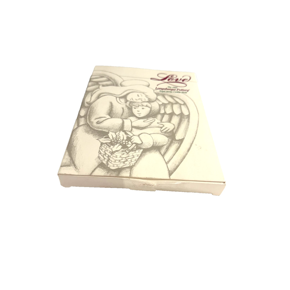 1995 Longaberger Pottery Love Angel Series Cookie Mold